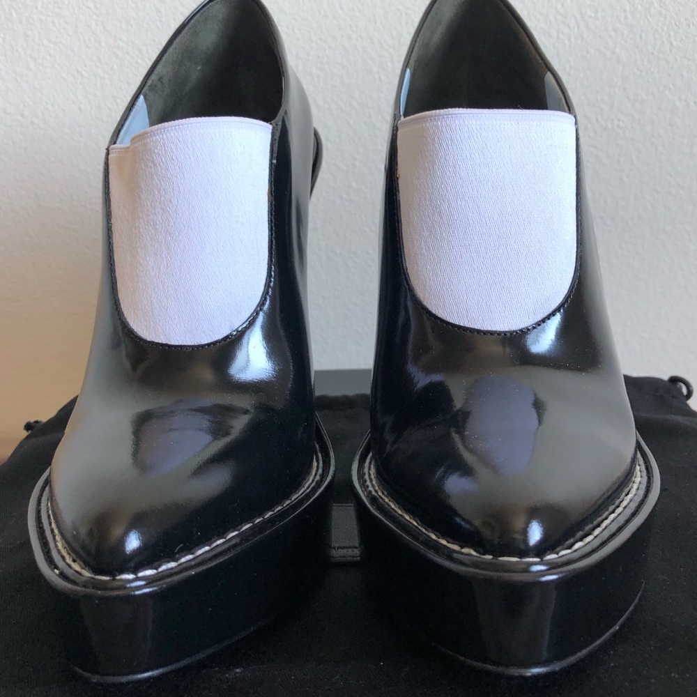 Alexander Wang Black Marine Leather Pumps 39 - Picture 5 of 8